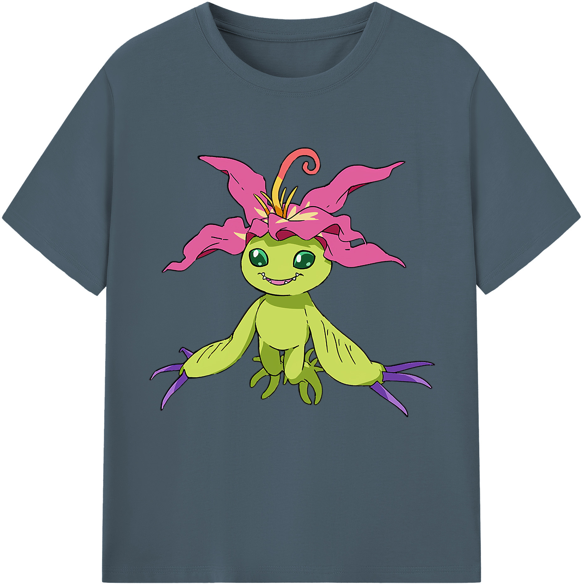 （画像用） Digimon デジタルモンスター/デジモン 綿100％半袖Tシャツ（フロントプリント）